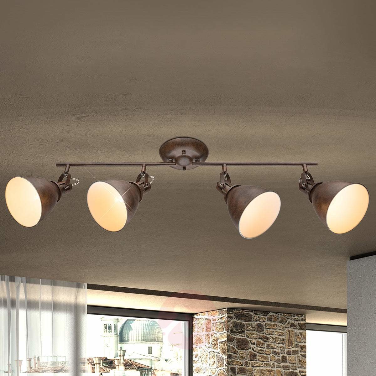 Globo Lighting Oświetlenie Lampa sufitowa Rudy, 4-punktowe 54647-4