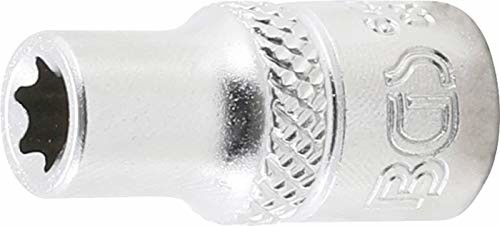 BGS 6404 | wkładka klucza nasadowego profil E | 6,3 mm (1/4