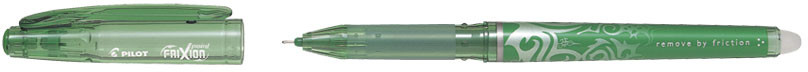 Pilot Frixion cienkopis wymazywalny 0.5mm zielony Fine