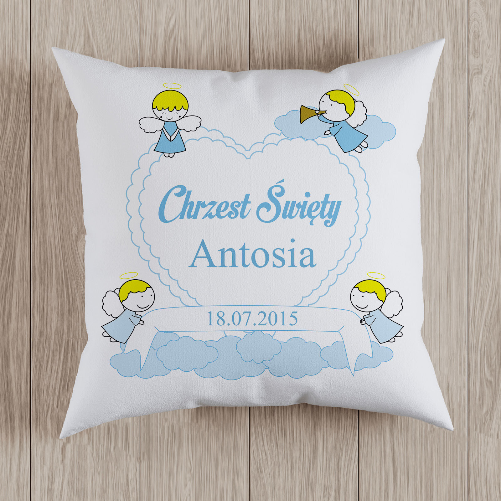 Poczpol Chrzest Święty - poduszka 42299-uniw