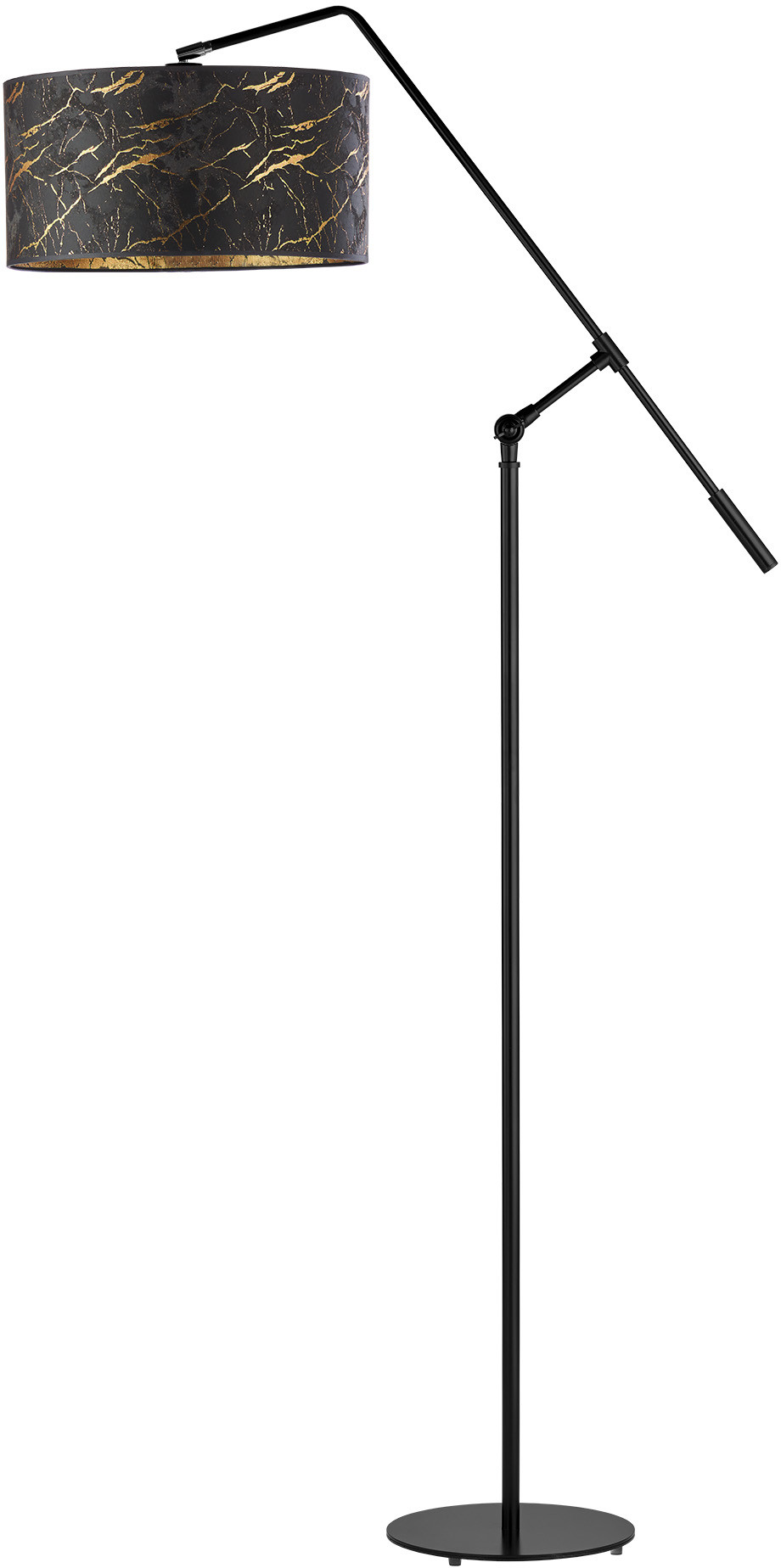 Lysne Metalowa lampa podłogowa z regulowanym ramieniem LIBERIA MARMUR 500006/231