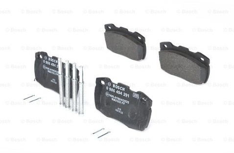 Bosch Zestaw klocków hamulcowych, hamulce tarczowe 0 986 494 291