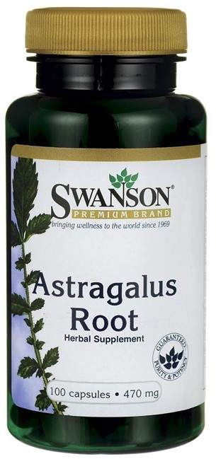 SWANSON Astragalus 470mg 100kaps - suplement diety