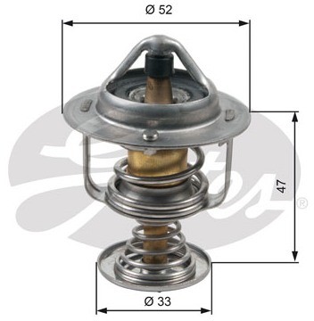 GATES Termostat, żrodek chłodzący TH30580G1