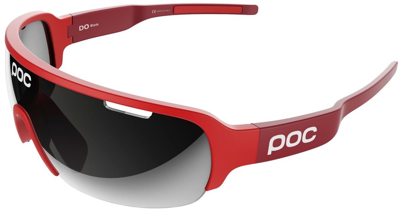 POC DO Half Blade Bohrium Red Violet-Silver Mirror 10.0
