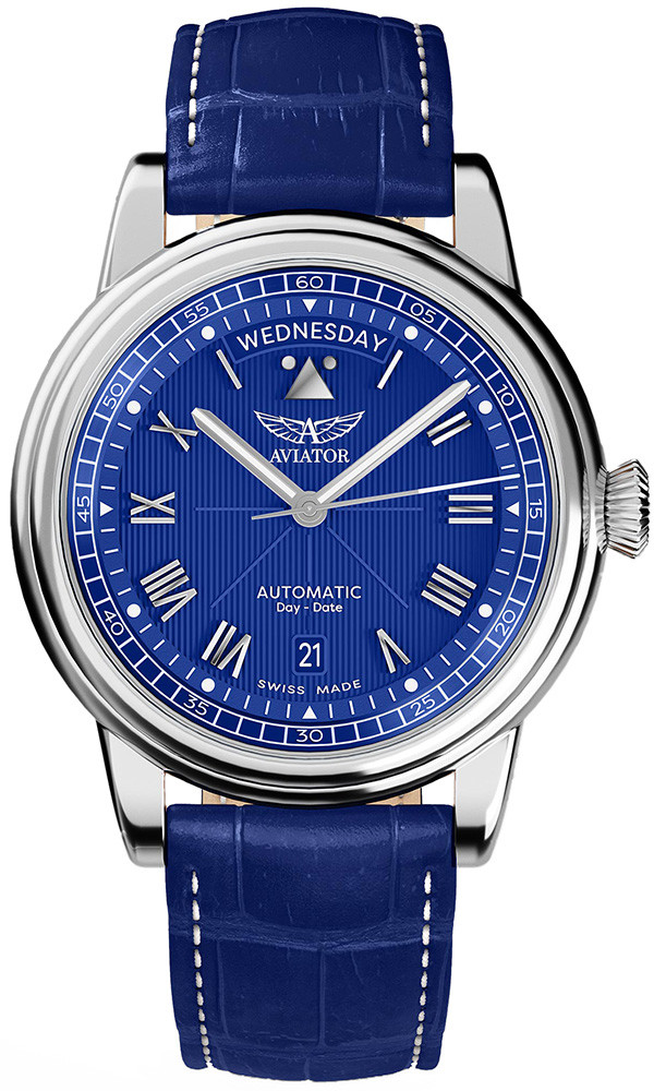 Aviator Zegarek V.3.35.0.276.4 DAY-DATE LIMITED EDITION -