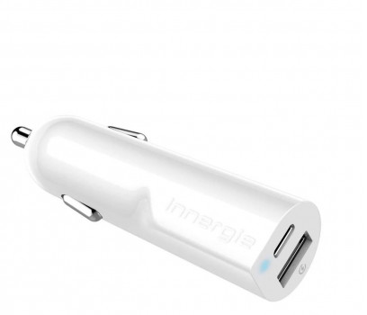 Innergie Ładowarka samochodowa 30W USB-C 3.A USB 2.4A