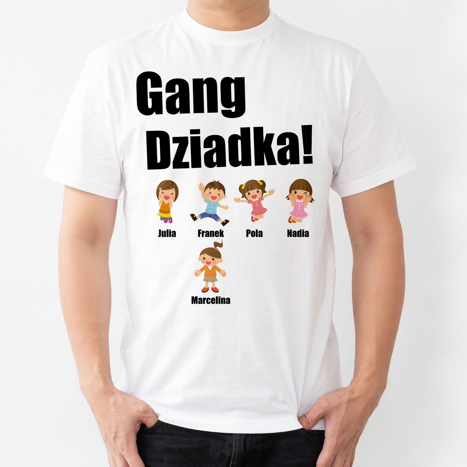 Poczpol Gang dziadka - koszulka męska 42749-A