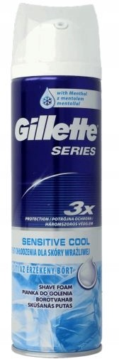 Gillette Pianka do golenia Gilette Sensitive Cool 250ML
