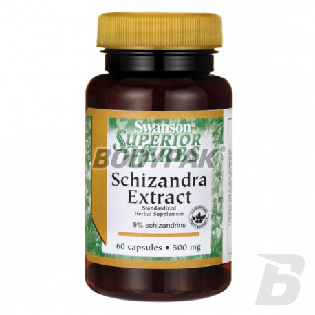 SWANSON Schizandra extract 500mg 60 kaps