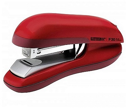 Rapid Zszywacz z płaskim zszywaniem F30 czerwony, 30 kartek Rapid 23256502 23256502