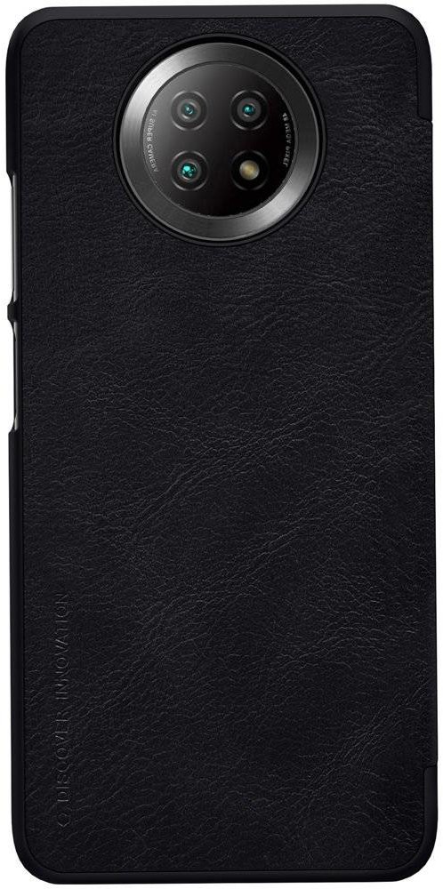 Nillkin Qin skórzana kabura etui Xiaomi Redmi Note 9T 5G czarny hurtel-69815-0