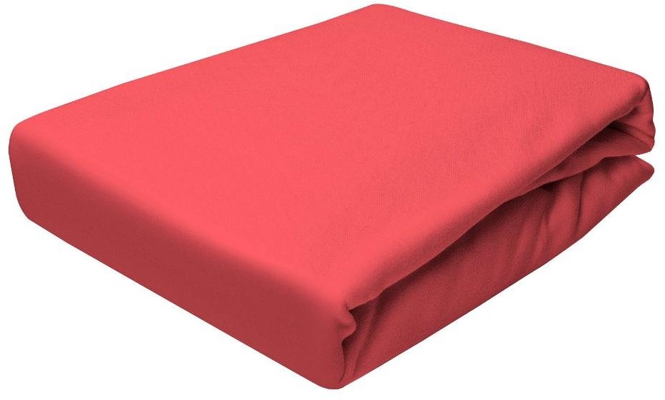 Darymex D.GRUCA I R.RĄCZKA SPÓŁKA JAWNA Prześcieradło z gumką, Jersey, 180x200 cm, łososiowe
