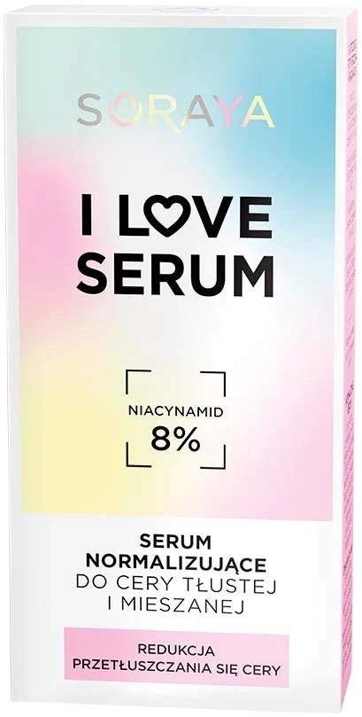 Soraya I Love Serum serum normalizujące do cery tłustej i mieszanej 30ml 109304-uniw