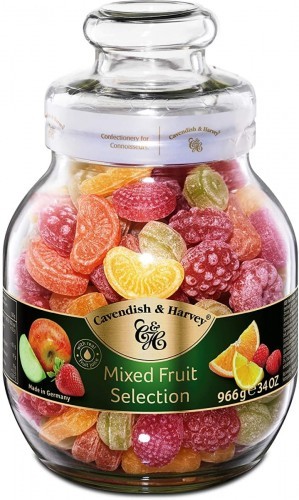 Cavendish & Harvey Landrynki Mixed Fruit 966g w słoiku 49AF-251D8