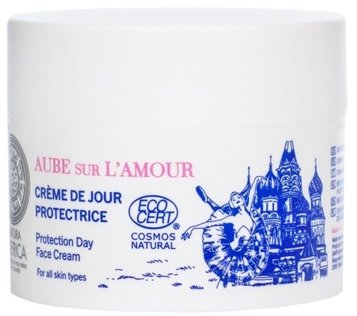 Natura Siberica Aube Sur LAmour Protection Day Face Cream 50 ml Ochronny krem do twarzy na dzień Hydrolat z Róż Rose de Grasse&Wiesiołek Siberica LETNIA WYPRZEDAŻ DO 80%