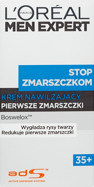 Loreal Paris Paris Men Expert Stop Zmarszczkom 35+ Krem nawilżający pierwsze zmarszczki 50 ml