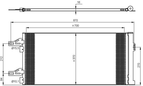 NRF Skraplacz, klimatyzacja NRF 35895