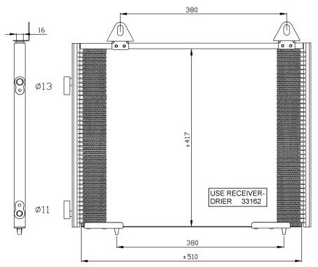 NRF Skraplacz, klimatyzacja 35351