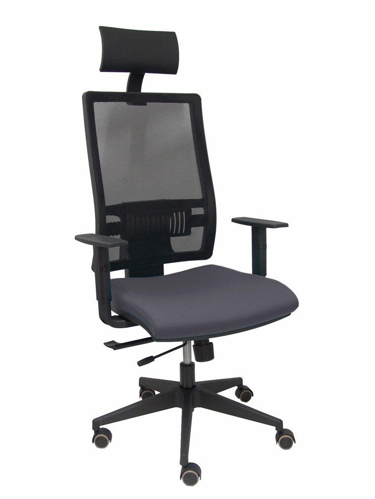 P&C Emaga Krzesło Biurowe z Zagłówkiem P&C Horna Traslack bali Ciemny szary S5703788