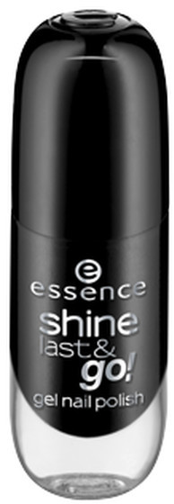 Essence Shine Last & Go! Lakier do Paznokci 46 Black is Back