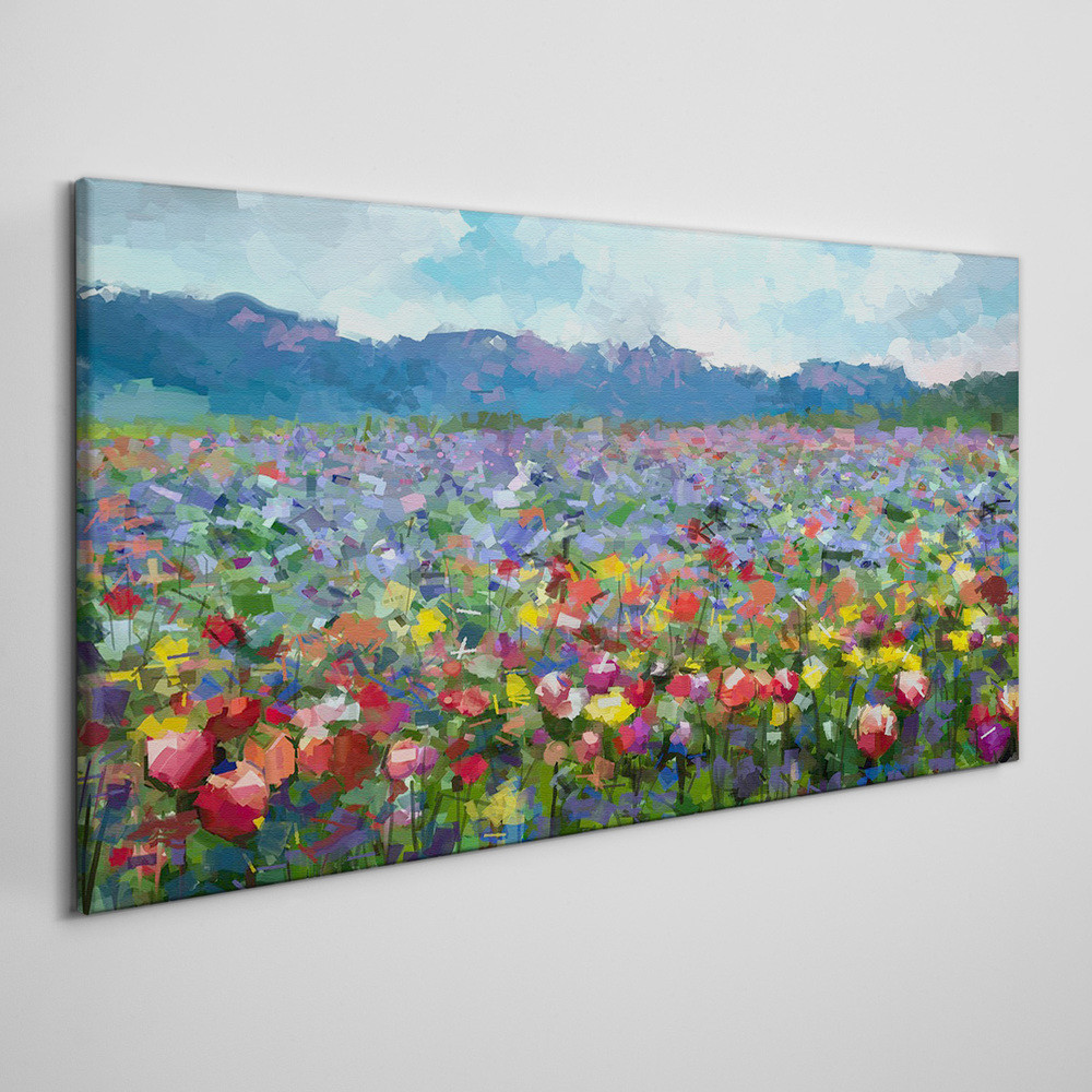 PL Coloray Obraz Canvas Nowoczesny kwiaty Natura 140x70cm