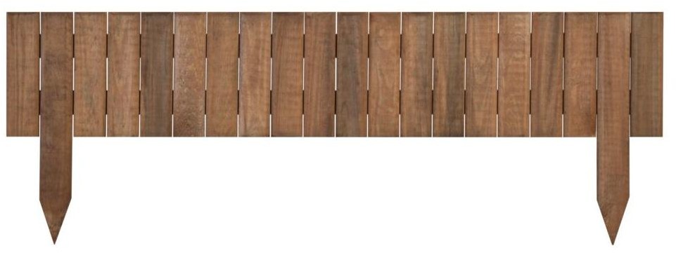 NATERIAL ogrodowy wbijany Nive 90 x 17/30 cm drewniany