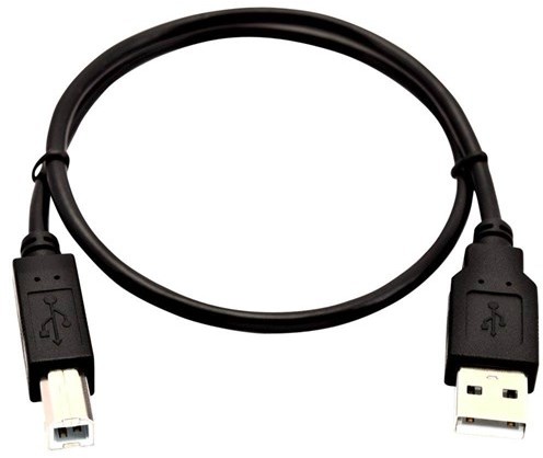V7 USB cable - 50 cm V7USB2AB-50C-1E