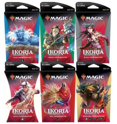 Magic The Gathering Ikoria Lair of Behemots Theme Booster Display