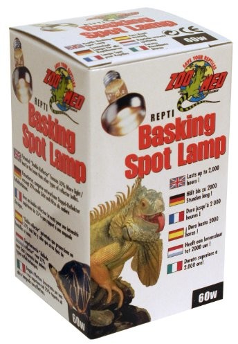 Zoo Med Repti Basking reflektor punktowy, do ciepła i światła w terrarium, 60W