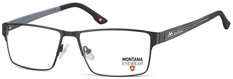 Montana Okulary oprawki korekcyjne metalowe pełne MM612E MM612E