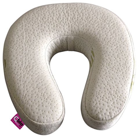 Queraltó Wiskoelastyczna i anatomiczna poduszka z bambusa na szyję. Naszyjnik o wymiarach: 31 x 31 x 10 cm. 604410