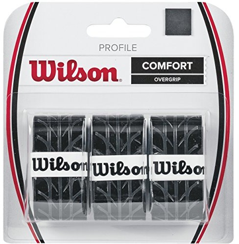 Wilson over Grip profile, czarna, -częściowy pakiet WRZ4025BK