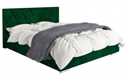 Podwójne łóżko tapicerowane 140x200 Orina 2X 48 kolorów