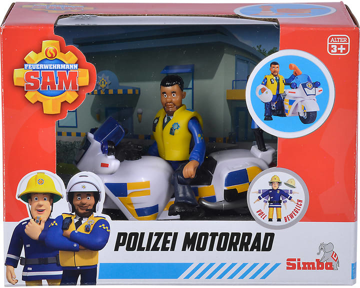 Feuerwehrmann Sam Motor z figurką - 3+