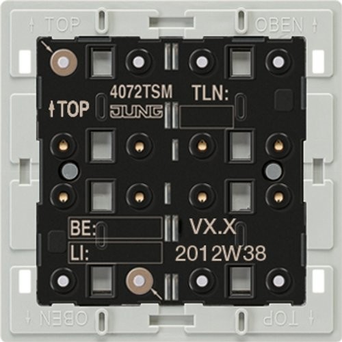 Jung 4072tsm KNX tast moduł czujnika Bus ankoppler Standard 1 4-krotne