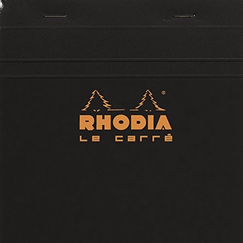 Rhodia notatnik zszyte i mikroperforiert, czarny 148209C