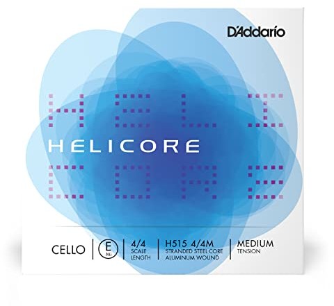 D'Addario D'Addario Helicore Skala 4/4 średnie napięcie pojedynczy sznur E na wiolonczelę H515 4/4M