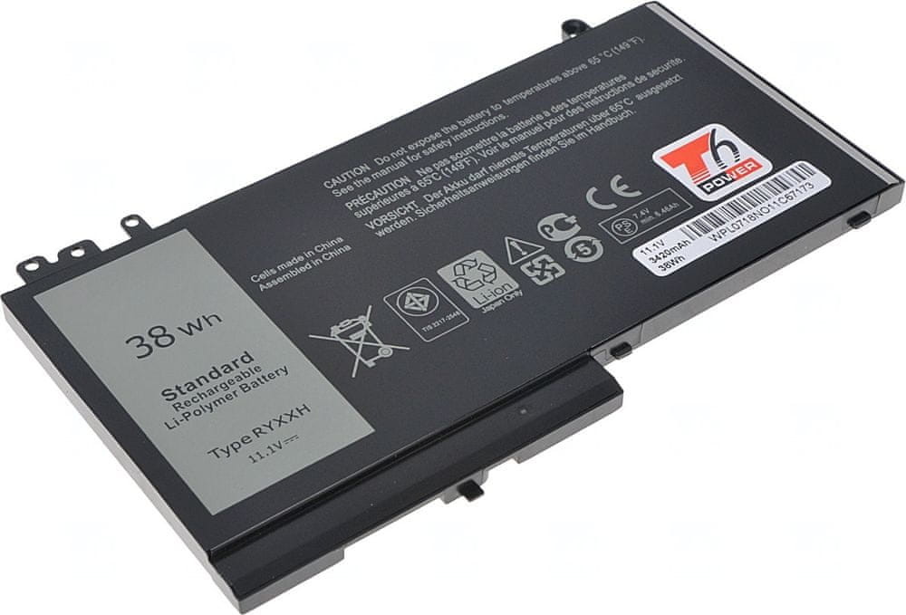 Dell WEBHIDDENBRAND Bateria T6 Power do laptopa numer części YD8XC Li Poly 3420 mAh 38 Wh) 11,1 V