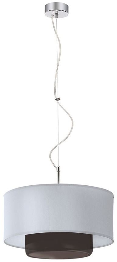 Zdjęcia - Żyrandol / lampa Jupiter Szaro-brązowa lampa wisząca, idealna do salonu JUP 1122 z serii AVEO (｡◕‿◕ 
