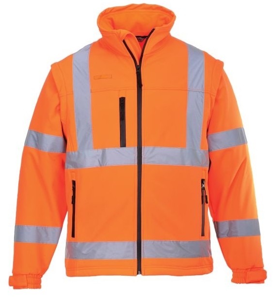 Portwest S428 Softshell Ostrzegawczy (3L) 2 kolory - S-4XL.