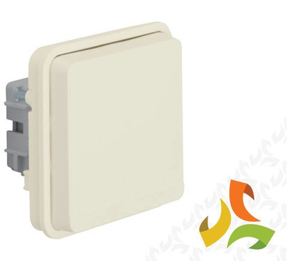 Hager BERKER W.1 Moduł gniazda SCHUKO 2P+Z IP55 biały 47063512 47063512/HAG