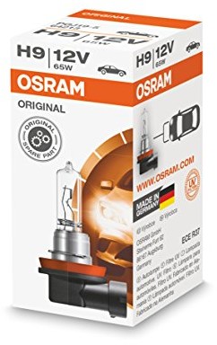 Osram Original H9 64213żarówka halogenowa do reflektorów samochodowych, 12 V, w opakowaniu kartonowym 1 sztuka 64213