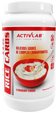 ACTIVLAB Rice Carbs [ 1000g ] - Activlab Strawberry