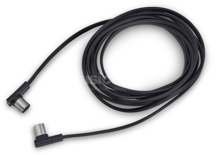 RockGear by Warwick RockBoard flat midi cable - 3 m, black (RBO CAB MIDI 300 BK)