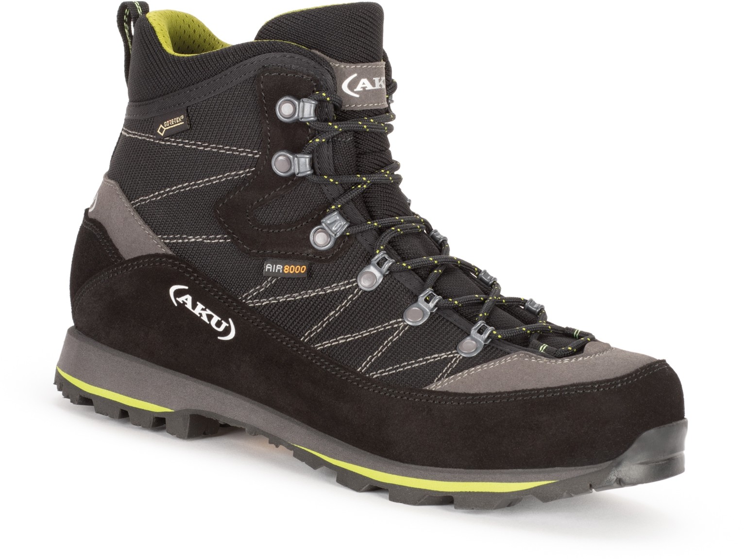 AKU buty trekkingowe męskie Trekker Lite III Gtx Black Green 9,0 43,0)