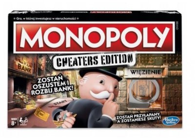 Hasbro Monopoly Cheaters Editio n DARMOWA DOSTAWA OD 199 ZŁ! GXP-666199