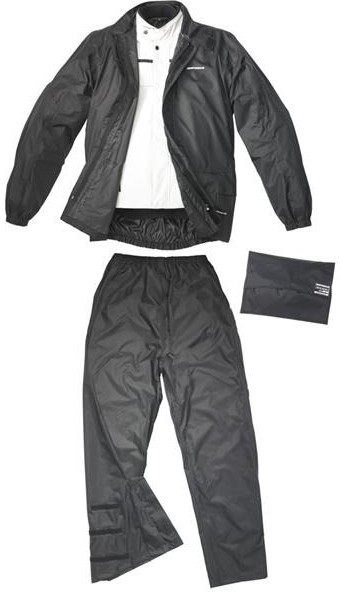 SPIDI PACIFIC KIT X67-026 Kombinezon przeciwdeszczowy czarny : Rozmiar - S SD-X67-026-S