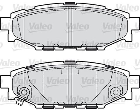 VALEO klocki hamulcowe 598929 598929