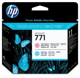 HP CE019A, č.771 jasno błękitny / jasno purpurowy (light cyan / light magenta) głowica drukująca zamiennik